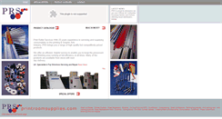 Desktop Screenshot of printroomsupplies.com